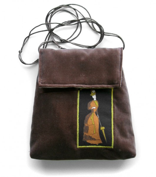 torebka mini - dama w czekoladzie - elfagado