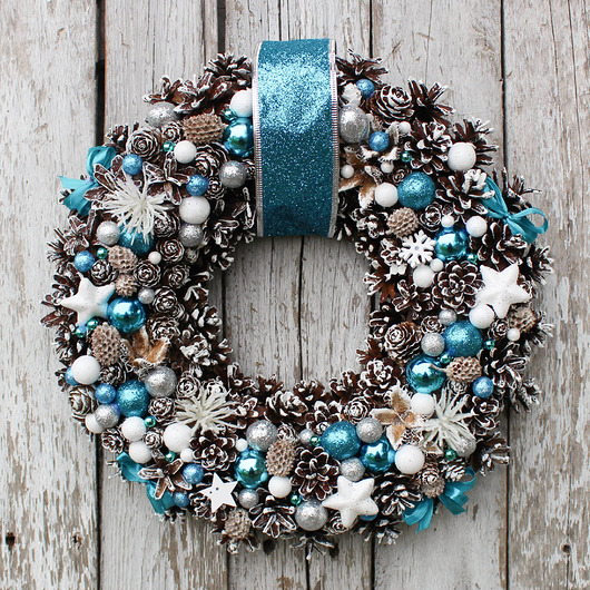 wianki bożonarodzeniowe Wianek świąteczny nr. 44