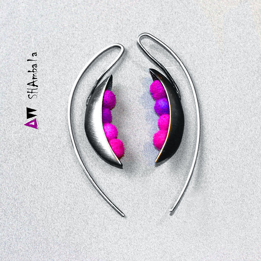 kolczyki wire wrapping kolczyki NAIFARU