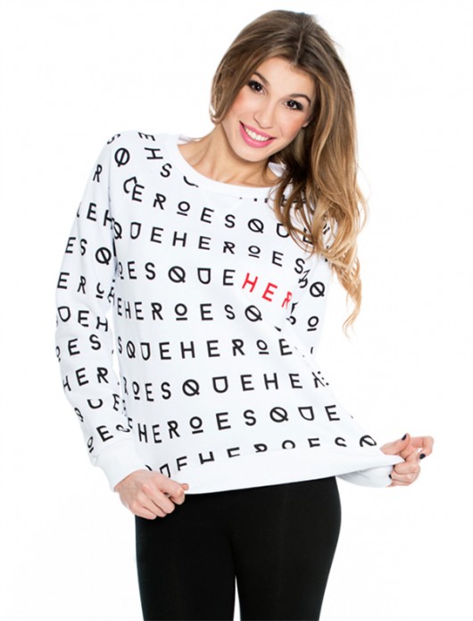 Biała Bluza HERO  HEROESQUE