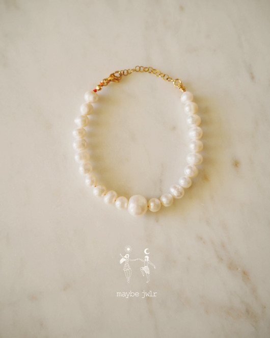 bransoletki z kamieni naturalnych Bransoletka z pereł