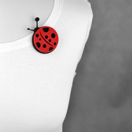 broszki FeltLadybird 3