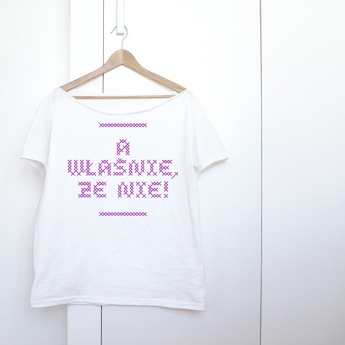 A właśnie że nie Magenta Oversize ONE MUG A DAY