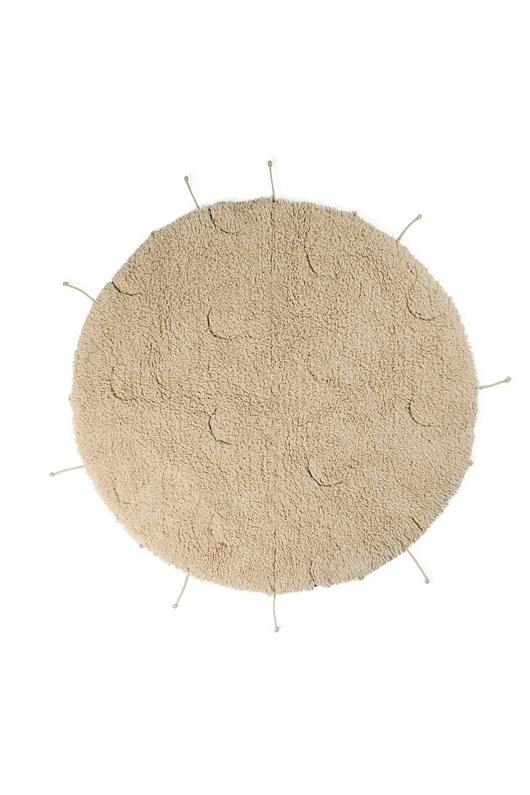 dywany Dywan bawełniany do prania w pralce Moon Multishape, "Mom, I want to be an as