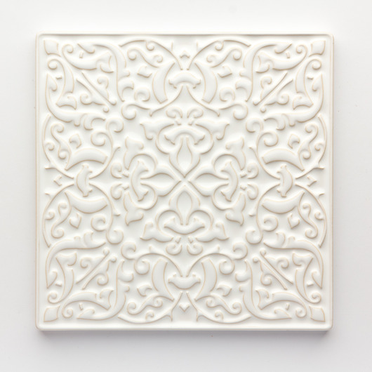 kafle i panele Kafel ADAGIO,15cm x 15cm, biały, kafle ręcznie robione