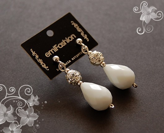 Agat biały w srebrze MAREMI Jewelry
