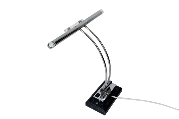 lampy stołowe Lampka biurkowa gabinetowa vintage z marmurową podstawą lata 80.