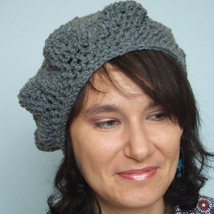 beret szary1 MR Studio