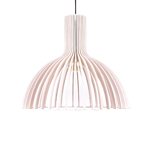 Designerska industrialna lampa drewniana  smxdsgn