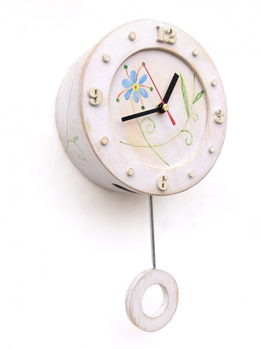 Zegar waHACZEK FOLK Clock Wood Studio