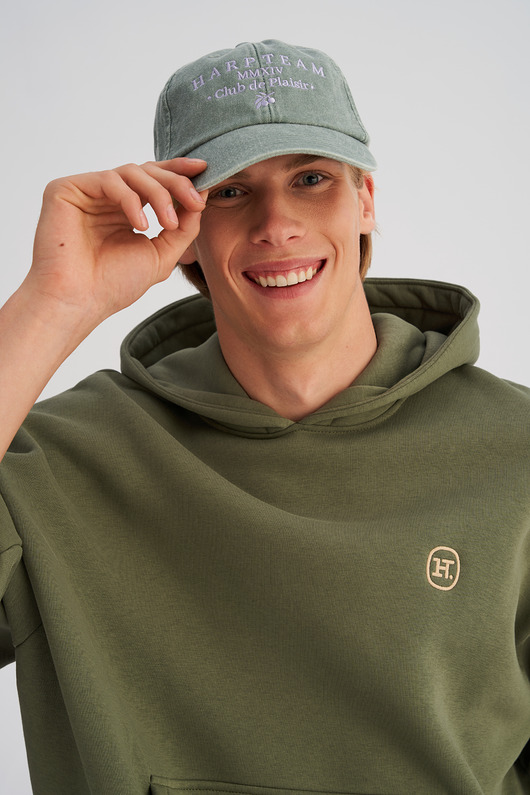 czapki i kapelusze męskie Sprana czapka z daszkiem VINTAGE jasnozielona