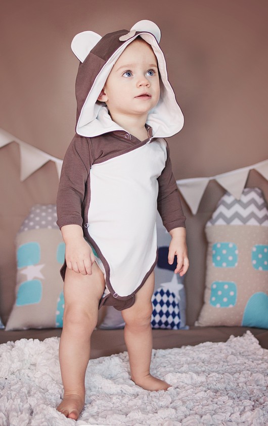 Baby Body BEAR - długi rękaw Benni