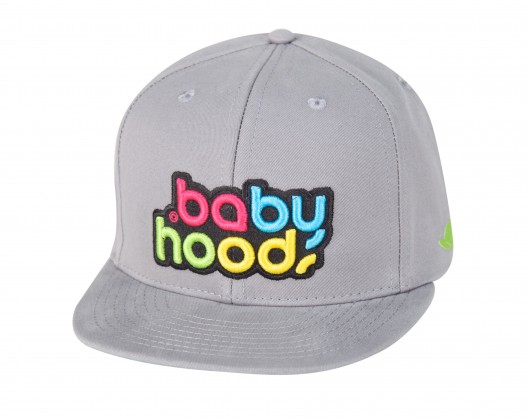 CZAPKA SNAPBACK BABYHOOD UNITED COLOURS Grey babyhood