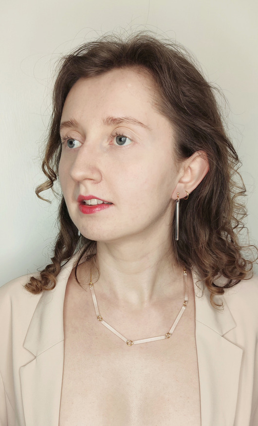 naszyjniki - inne Naszyjnik łańcuch "Line"