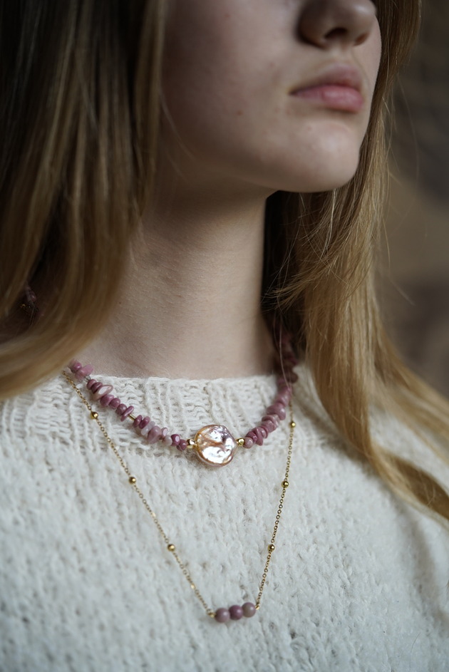 korale Naszyjnik SimplePearl3