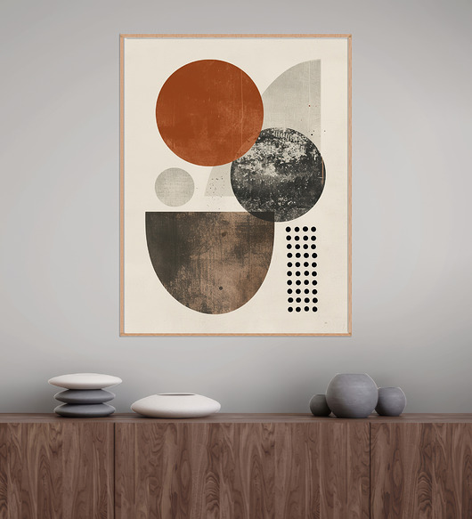 plakaty Geometria natury - Plakat, druk - Minimalizm, Boho, Loft #51