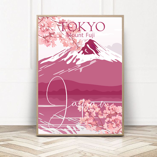 plakaty Plakat  Fuji 3
