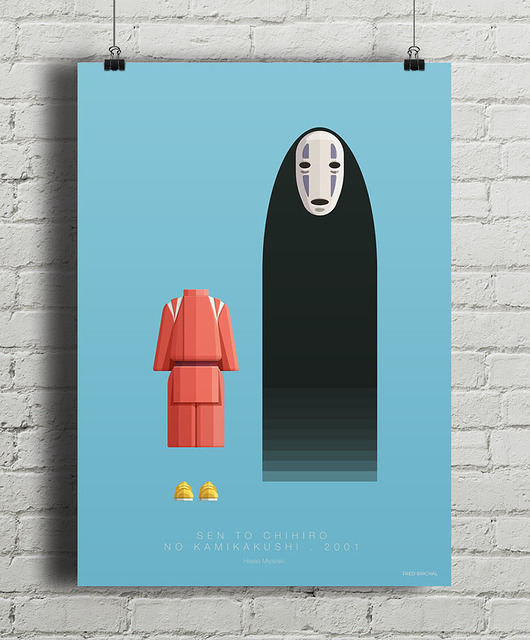 plakaty Spirited Away - plakat anime Ghibli