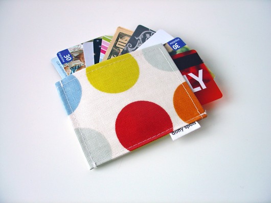skinny wallet etui na karty kredytowe i dokument dotty spots