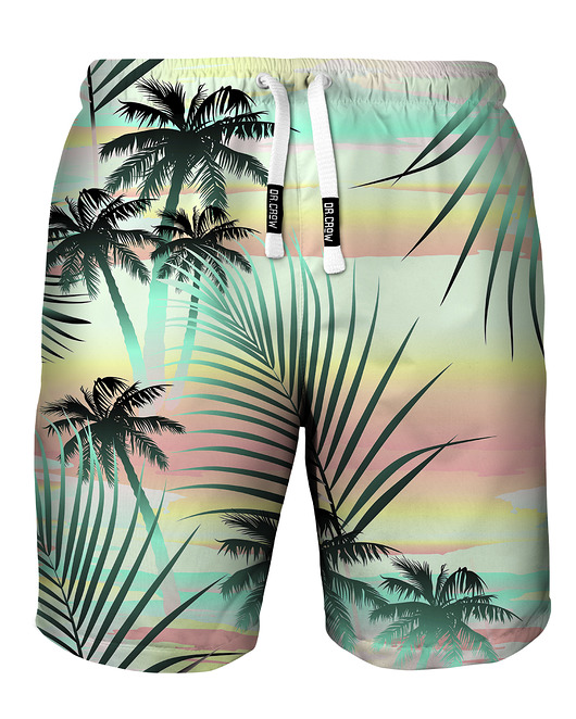 spodnie męskie Shorty Kąpielowe Męskie DR.CROW Tropical Beach