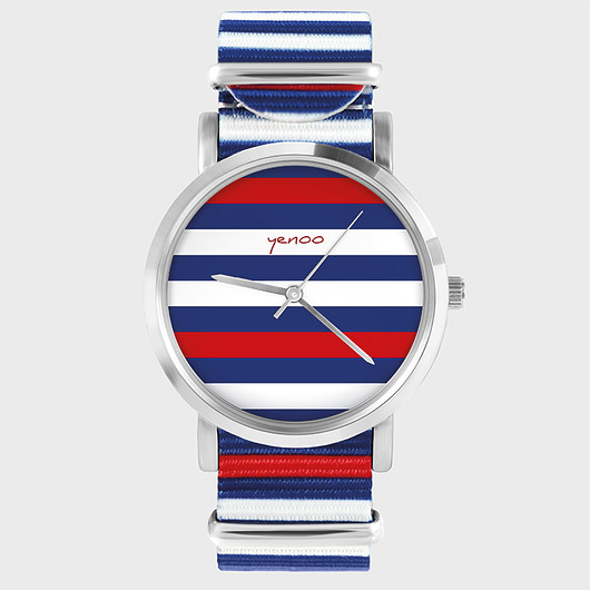 Zegarek - Pasy - pasy, nato yenoo