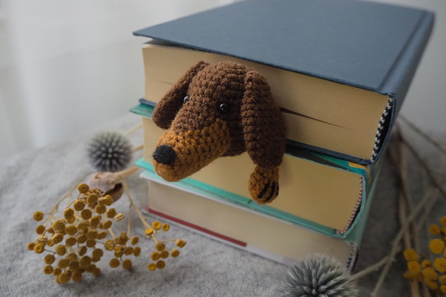 zakładki do książek Zakładka do Książki Czekoladowy Jamnik