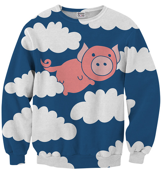 Bluza Flying Pig Mr Gugu Miss Go