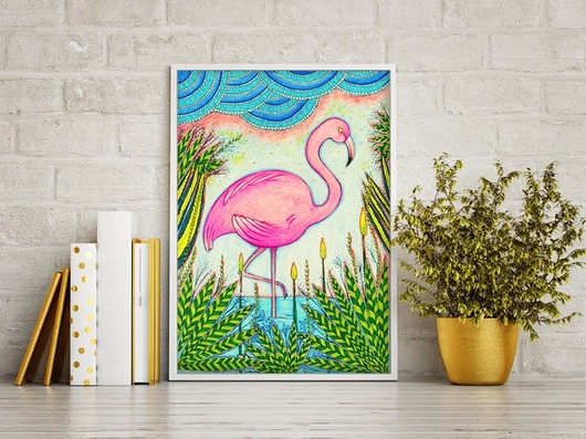 grafiki i ilustracje Flaming
