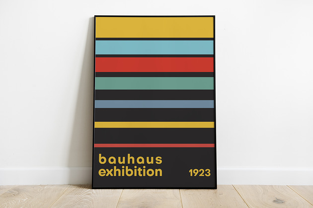 Bauhaus - plakat wystawowy Pas De LArt