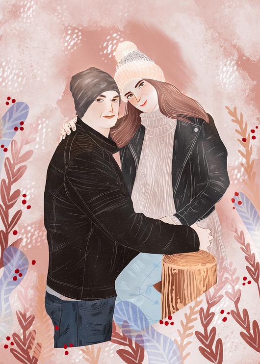 grafiki i ilustracje Personalizowany portret bajkowy