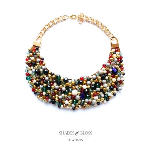 Shades of gloss 'gold' Republika jewelry