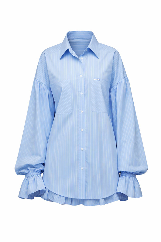 komplety damskie Komplet bawełniany "Luna & Candy niebieski