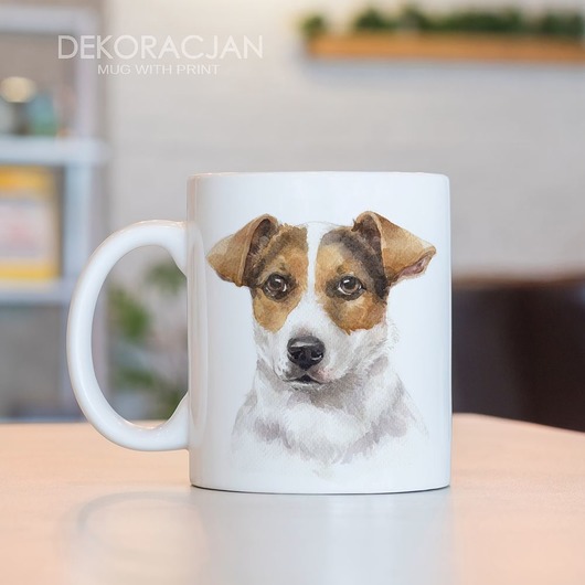 kubki Kubek Z Nadrukiem Pies Jack Russel Terrier