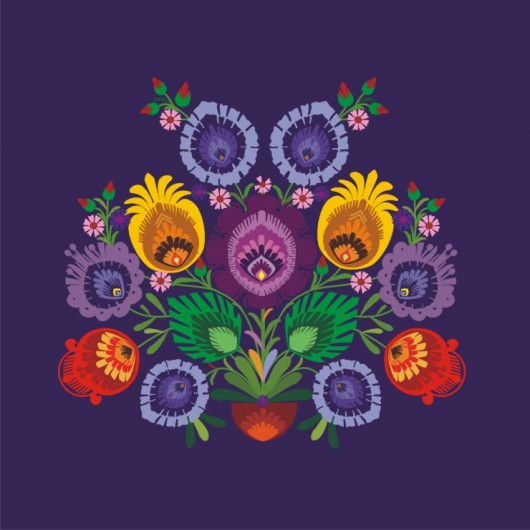 Poduszka folk dwustronna na zamówienie:) Gaul Designs