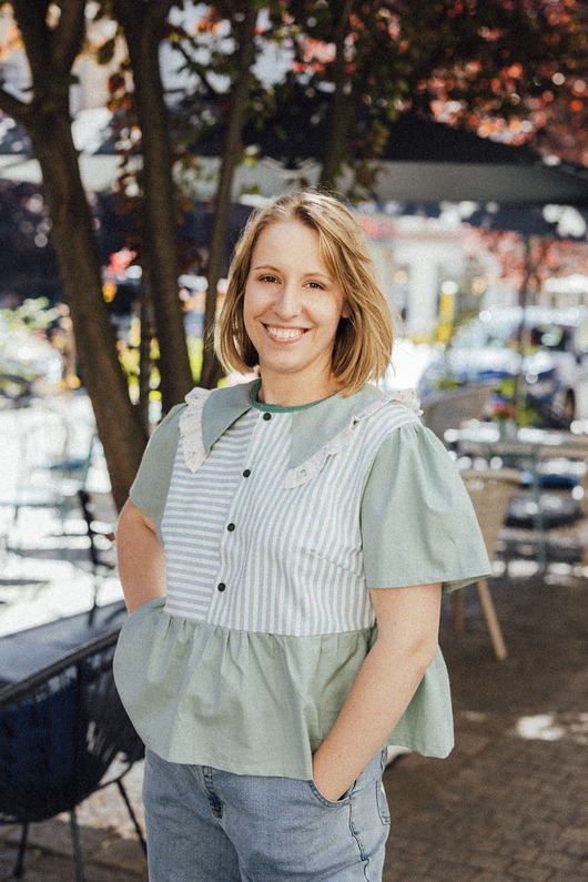 koszule męskie Koszula patchworkowa mięta