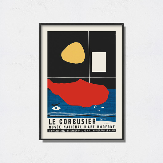 plakaty Le Corbusier  - Exhibition Poster