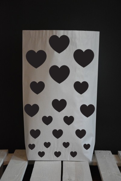 Worek papierowy Serca MIA home