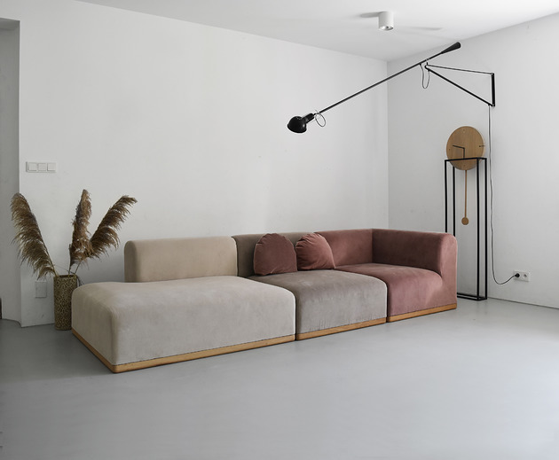 sofy i szezlongi Sofa modułowa ALIKO/ moduł A03