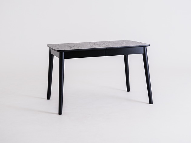 meble - stoły i stoliki - stoły Stół rozkładany ANTON BLACK 120x80 czarny