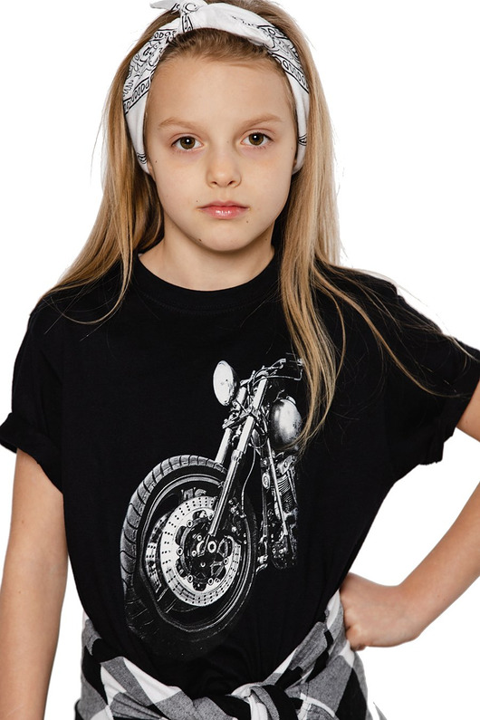t-shirty dla dziewczynki T-shirt dziecięcy UNDERWORLD Motor