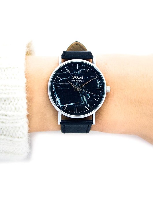 Zegarek 5AVE BLACK MARBLE Watch& Me WatchAndMe