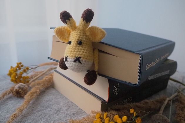 zakładki do książek Zakładka do książki ŻYRAFA dla dziecka