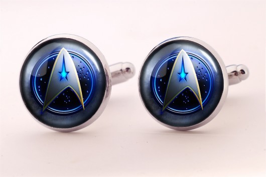 Spinki do mankietów Star trek EGGinEGG