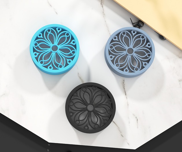 biżuteria różna Tunele do uszu 20-100mm gotycka rozeta  / czarne / 14 kolorów, plugi siodłowe