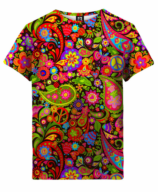 t-shirty dla dziewczynki T-shirt Girl DR.CROW Hippie