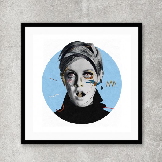 Twiggy A2  Żaneta Antosik PRINTS