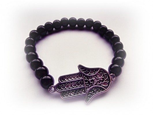 Hamsa na szczęście Czaki Bransoletki