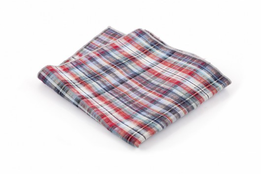 poszetka GRAUS kratka HisOutfit
