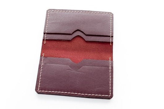 Mini portfel, card holder InthLeathercraft