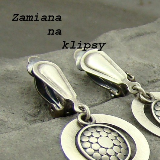 Zmiana zapięć - klipsy RayOfArt